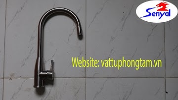Vòi rửa chén nóng lạnh | Vòi rửa chén bát S5024 - Thiết bị vệ sinh cao cấp SENYAL Việt Nam