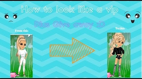 How to look like a vip on msp plus giveaway