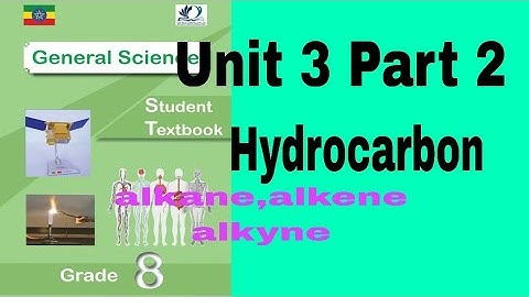Grade 8 General Science 3#2 Organic Compound