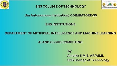 CASE STUDY  ON AMAZON S3 || AI AND CLOUD COMPUTING  || SNS INSTITUTIONS