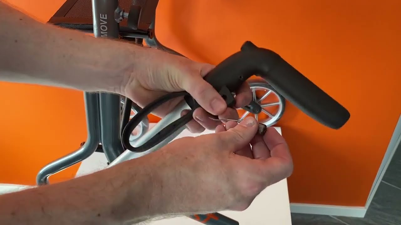 How-to change brake wires for the Let's Move walker