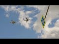 Aviation overflight. Moscow Victory Day Parade 2021. 7 May Rehearsal