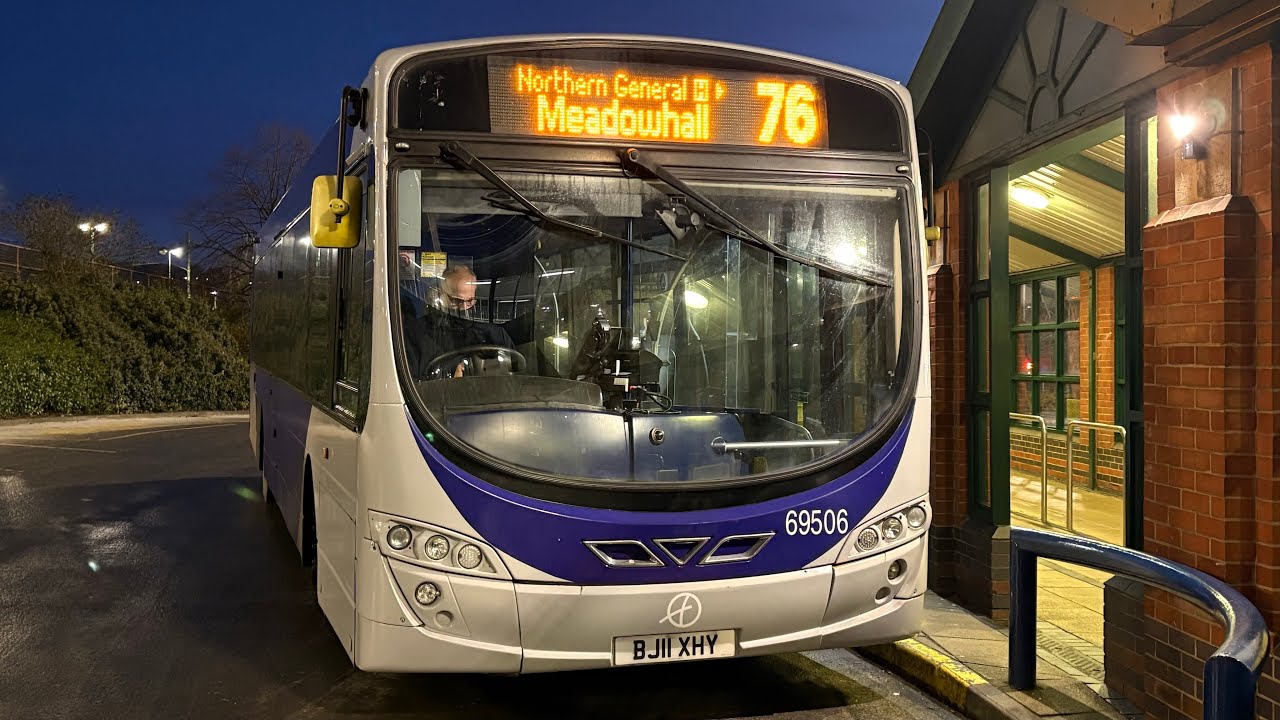 69506 on the 76a to lowedges (THRASH AND KICKDOWNS with a LOUD TURBO)