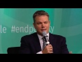 Matt Damon World Bank