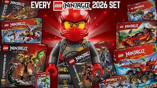 I Built Every BRAND NEW Lego Ninjago Set