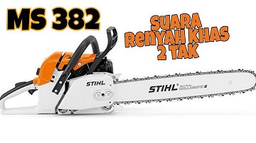 Unboxing and test Stihl MS 382 Chainsaw, Original made in Brazil || Bar 25" (63 cm)
