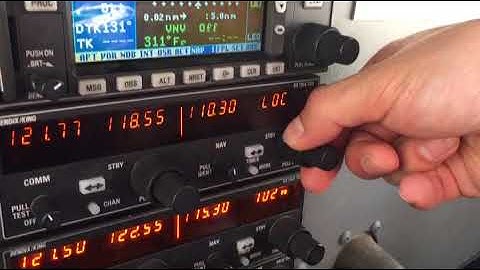 KLN94 Direct to BANYA and ILS Setting