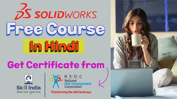 SolidWorks Tutorial for Mechanical Engineering in Hindi | Free Course | Certification | IT Skills