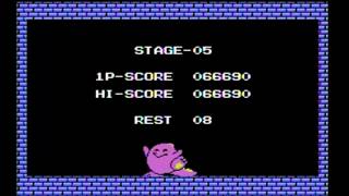 Q*bert (MSX) gameplay [Level 1]