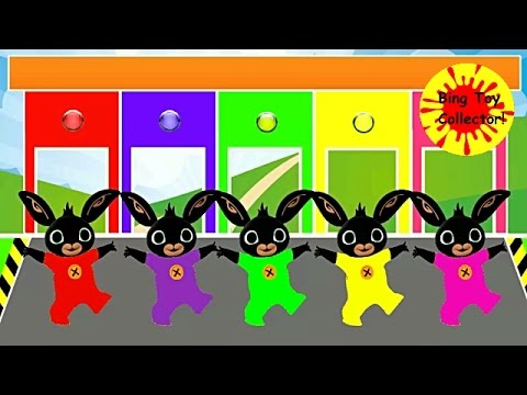 BING BUNNY learn Colours for Kids Finger Family Nursery Rhymes Fun Learning Video for Kids