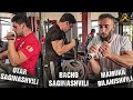 Bacho saginashvili otar saginashvili and mamuka bilanishvili training in amman