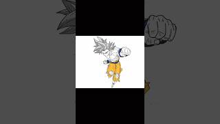Mui Goku Speed Drawing Ultra Instinct Goku Anime Art Dragon Ball Fanart