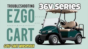 EZGO 36V SERIES Controller Test Troubleshooting: (Save 500 Or More Watching This)