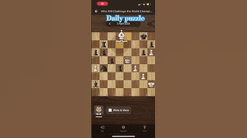 Daily puzzle#shortvideo #share #chessgame #music #chess #gothamchess #chesscom #chesslover #shorts