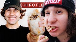 David Dobrik's Chipotle Burrito has magic powers