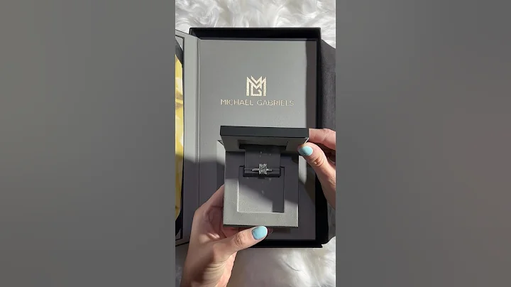 Unboxing our 3.00 carat radiant cut lab grown diamond engagement ring with E color VVS2 clarity.