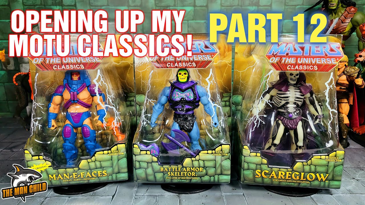 Opening Up My MOTU Classics Part 12 Talk/Reviews of BA SKELETOR 