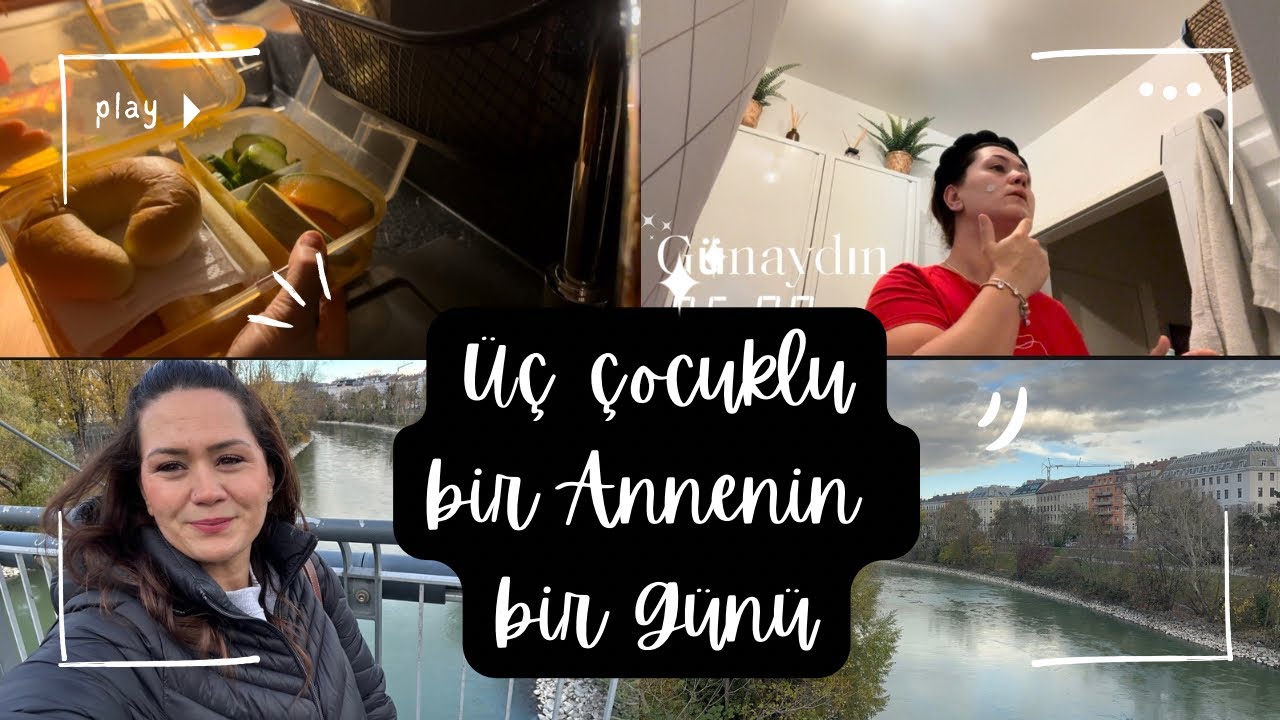 ÜÇ ÇOCUKLU BİR ANNENİN GÜNÜ| CANIM SIKILDI BİRAZ BU İŞE| ELLERİNİZDEN ÖPERİM #anne #günlükvlog