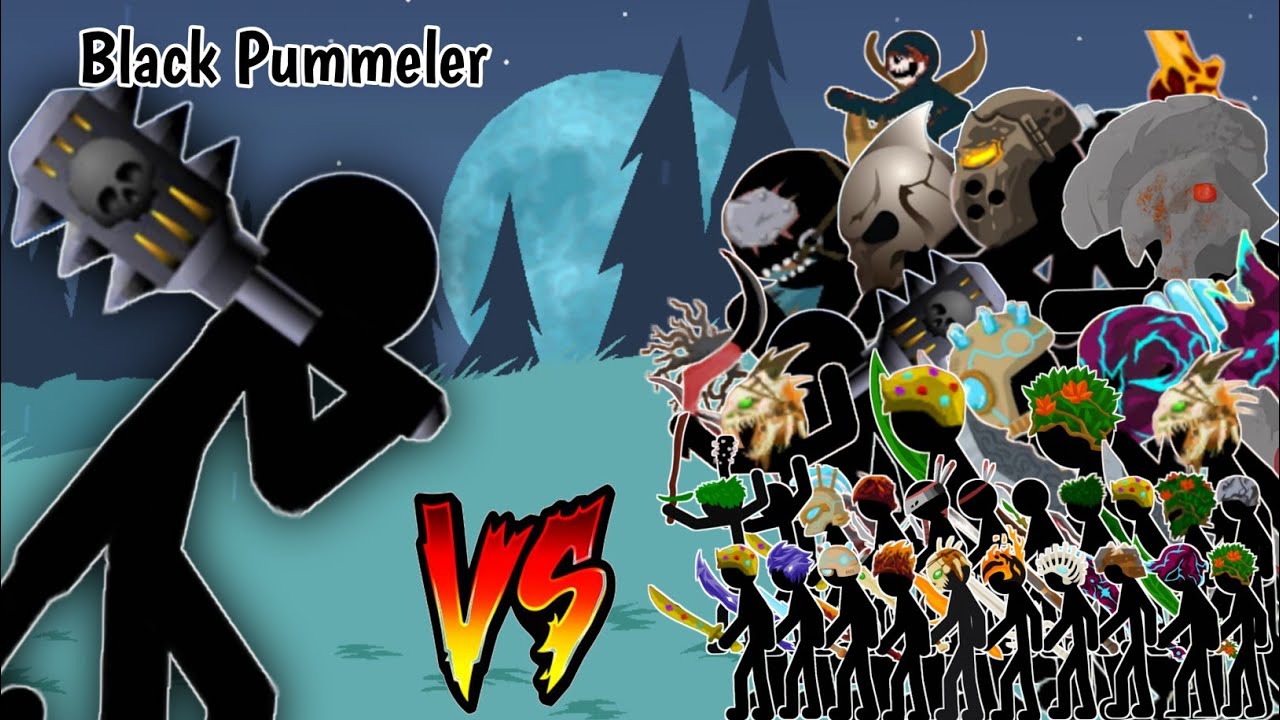 Black Pummeler vs Weakest to Strongest Units 💀 Who Survives? | Stick War Legacy