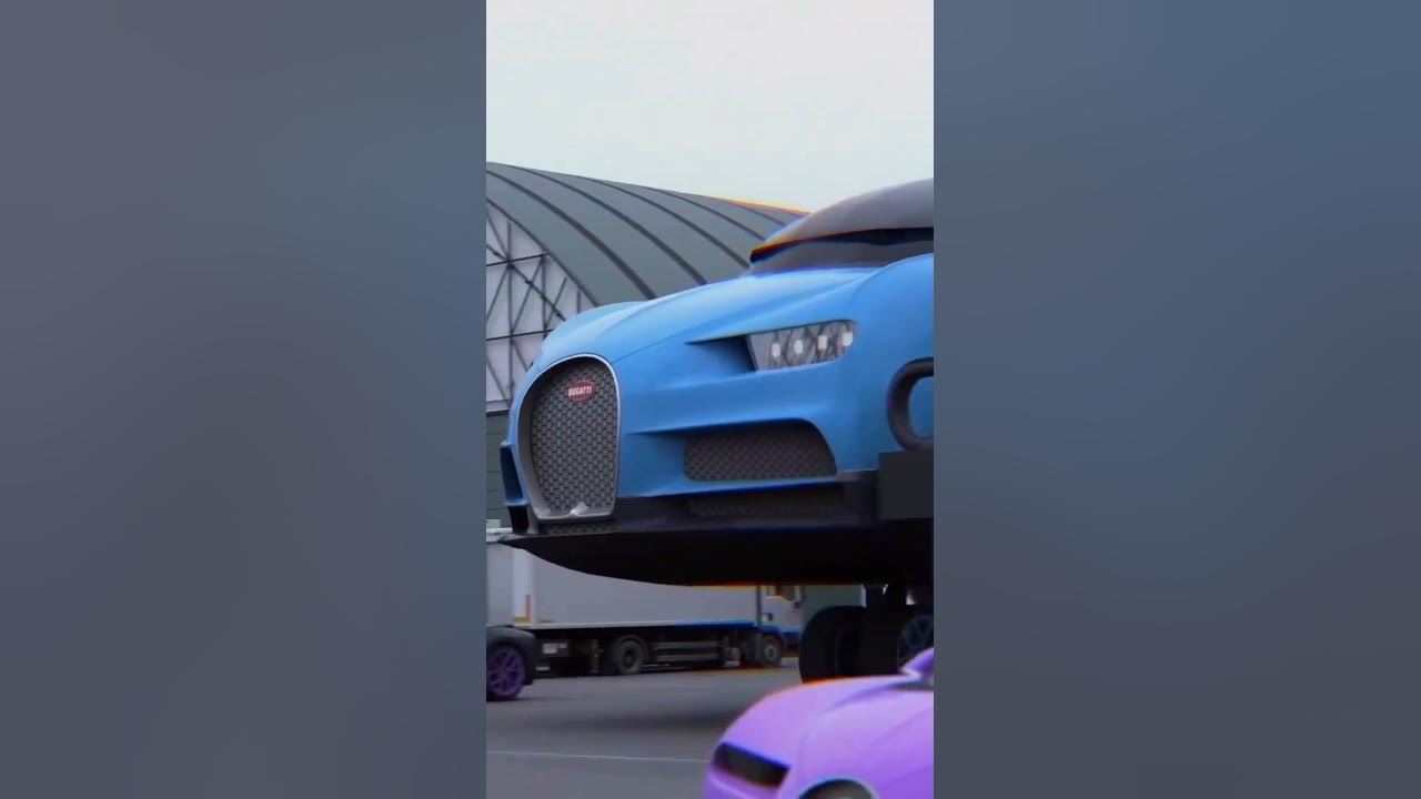 Самолет и Бугатти ЧИРОН