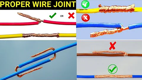 20 Awesome Idea! How to Twist Electric Wire Together | Properly Joint Electrical Wire |