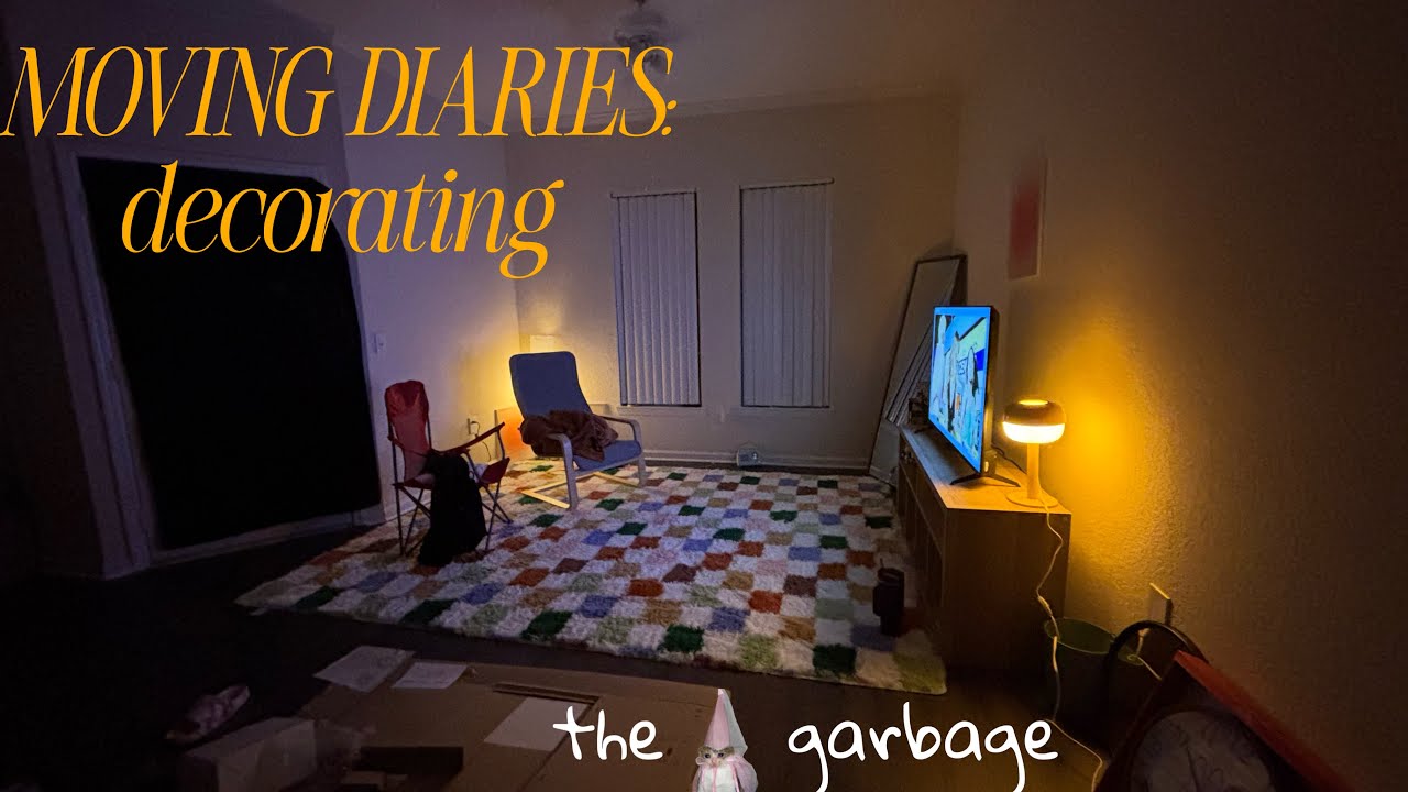 MOVING DIARIES: decorating