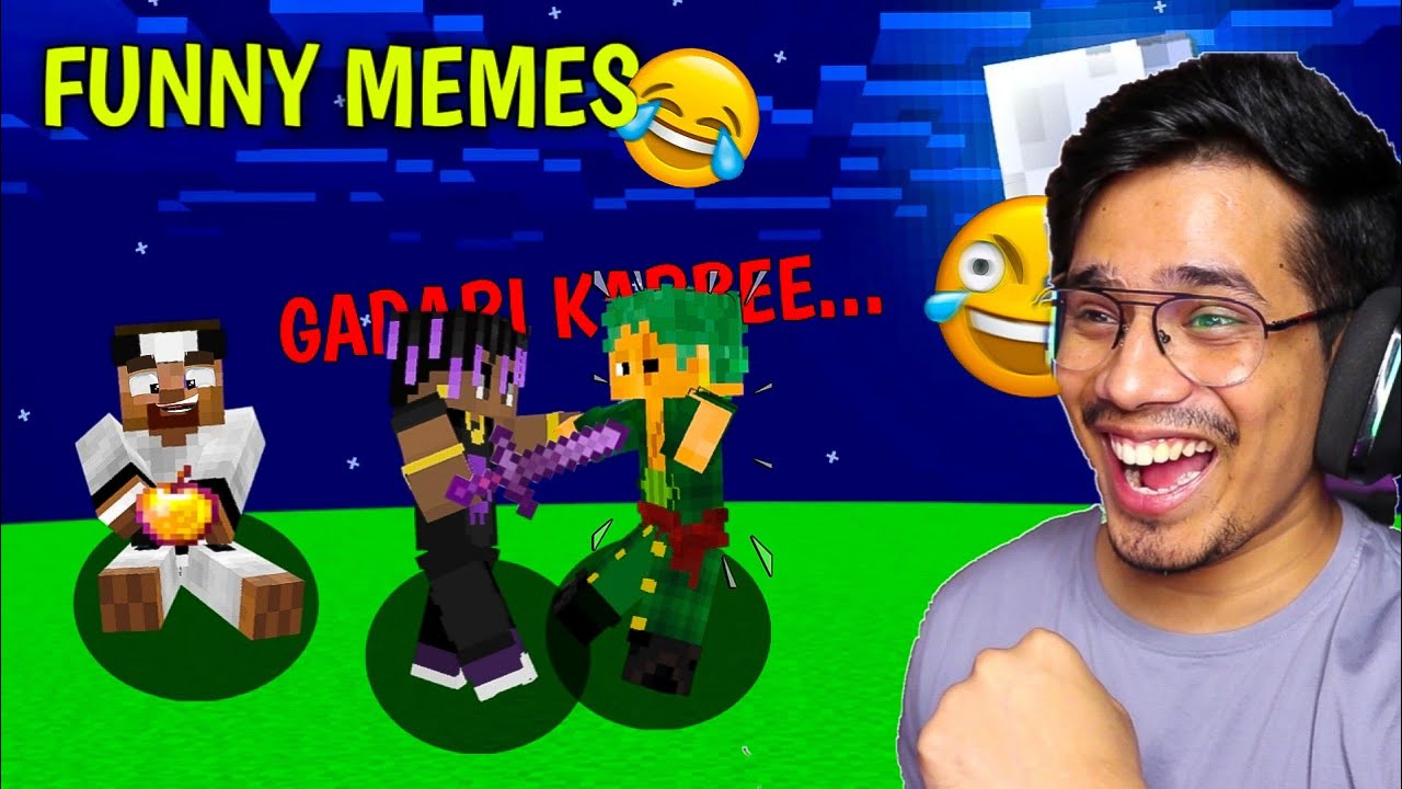 Jack Bhaiya funny Moments😂in Minecraft @GamerFleet #jackbhaiya # ...