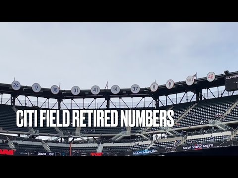 Citi Field Retired Numbers 