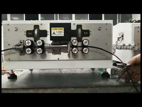 Automatic Eight-Wheel Drive Computer Sheathed Wire Stripping Machine