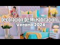 DECORACION DE VERANO 2024/IDEAS PARA UNA HABITACION PEQUEÑA/DECORA TU HABITACION