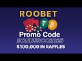 Roobet Promo Code "BONUSROO2025" — Get Free Referral Bonus + $100K Raffles (New Promo Code 2025)