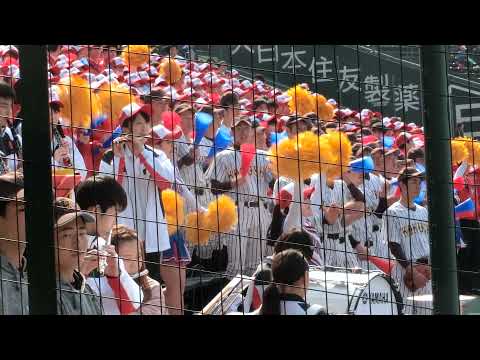 2019/3/27 選抜高校野球大会　国士舘高校のアルプススタンド（宇宙戦艦ヤマト）