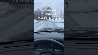 Current Conditions - Icy Roads and Freezing Rain. #middletennessee