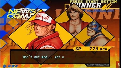 Terry /Raiden/Ken Arcade Capcom Vs SNK 2 1080p 60fps PS2