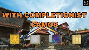 Legendary Melee Sai Rare Divinity With Completionist Camo Showcase COD MOBILE