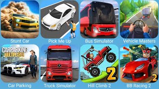 Stunt Car Extreme,Pick Me Up 3D,Bus Simulator Ultimate,Vehicle Masters,Hill Climb Racing 2 screenshot 5
