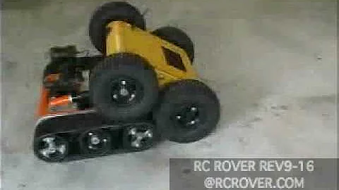UNMANNED GROUND VEHICLE STEP CLIMB RC ROVER UGVS
