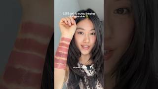 BEST muted blushes for olive skin 🫒