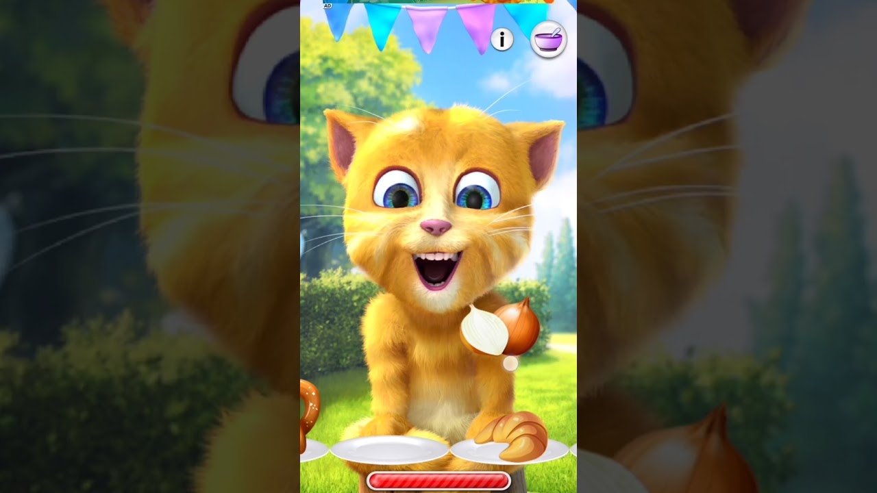 talking ginger gameplay 😂 funny cat video 🐈 