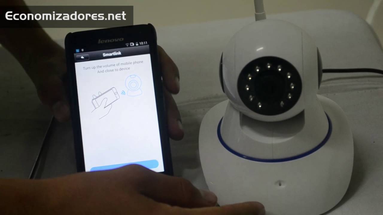 Como configurar y programar cámara wifi smart net camera 