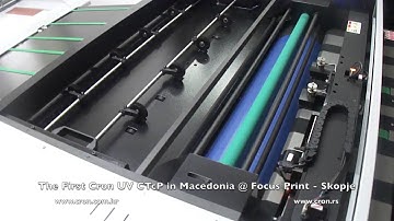 The First Cron UV CTcP in Macedonia @ Focus Print - Skopje