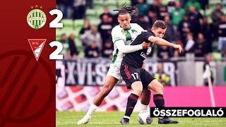 NB I: Ferencváros–DVSC 2–2 | összefoglaló