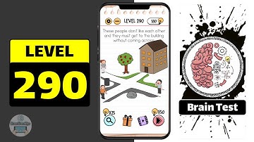 Brain Test Level 290 Walkthrough