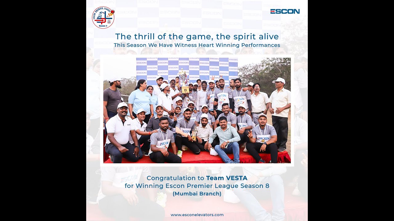 ESCON PREMIER LEAGUE SEASON  8 