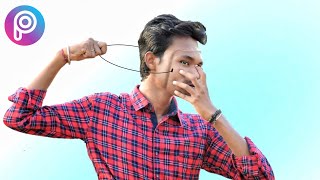 PicsArt Face Mask Effect || PicsArt Photo editing tutorial || Snapseed Photo editing tutorial || screenshot 1