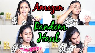 Amazon Random Haul||cosmetics, Skincare ||Malayali Makeover screenshot 1