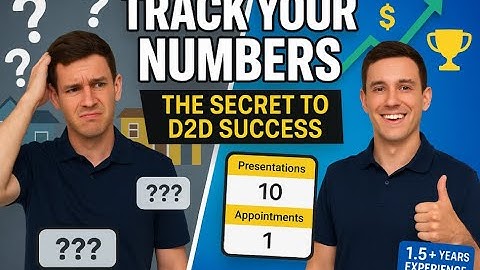 The Power of Tracking: How Numbers Transform Your Door-to-Door Success | Sales Mastery