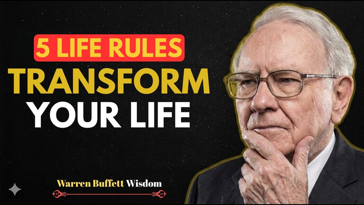 Warren Buffett: 5 Life Rules That Will Transform Your Life.