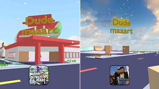 Same Version Different Game Dude Theft Wars Vs Gta Liberty City Blocks