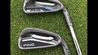 Comparison between G20, G25 and G30 Ping Irons